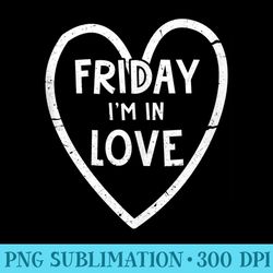 friday im in love funny black friday shopping - sublimation backgrounds png