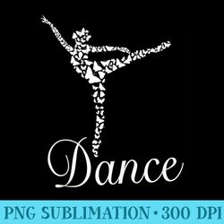 ballet silhouette ballerina girl ballet dance ballet - shirt artwork download