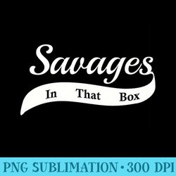savages in that box fun t baseball batters box funny - png clipart download