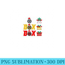 formula racing car tire box box box radio call fun christmas - png templates