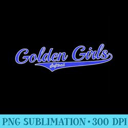 golden girls softball - unique sublimation patterns