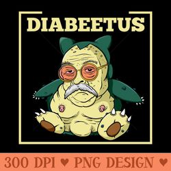 diabeetus very lazy - png download icon