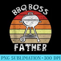 Grilling Bbq Smoker Dad Barbecue Grill Meat - Trendy Png Designs