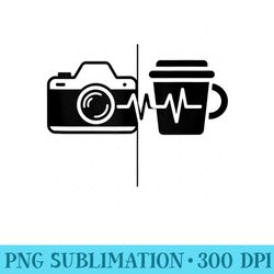 photographer funny coffee lover camera photography - shirt print png