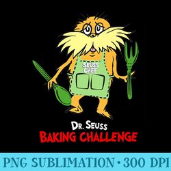 dr. seuss baking challenge the lorax premium - png download