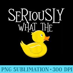 seriously what the duck duck lover pun - shirt mockup download