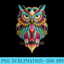 cool owl graphic s cute graphic design illustration owl premium - png download icon