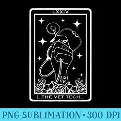 tarot card the vet tech veterinarian vet nurse stethoscope - png download website