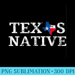 vintage texas state flag art apparel distressed texas native - png graphics