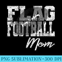 flag football mom - sublimation graphics png