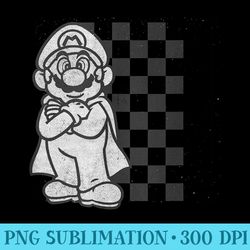 nintendo mario kart checkered backdrop portrait - png download template