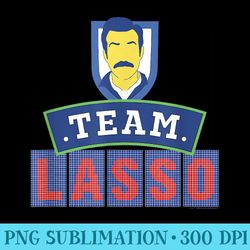 ted lasso team lasso silhouette v2 - unique sublimation patterns