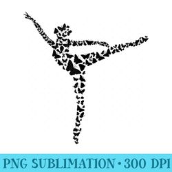 ballet dancer ballerina girl ballet silhouette ballet - shirt clipart free png