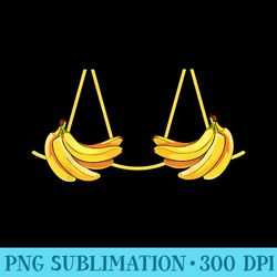 banana bra fruit funny inappropriate halloween - download high resolution png