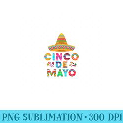 cinco de mayo mexican fiesta 5 de mayo women men girls - unique sublimation patterns