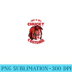 childs play this is my chucky sweatshirt - sublimation png designs