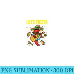 lets fiesta cinco de mayo mexican mariachi taco maracas - png clipart