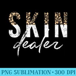 vintage skin dealer skincare esthetician leopard skin dealer - png download gallery
