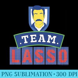 ted lasso team lasso silhouette v2 premium - shirt mockup download