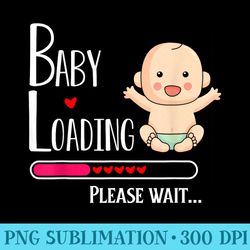 baby loading please wait pregnancy - shirt illustration png