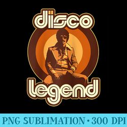 disco legend raglan baseball - sublimation png download