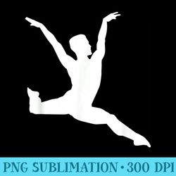 ballet man ballerino - shirt clipart free png