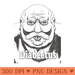 diabeetus vintage - png download gallery