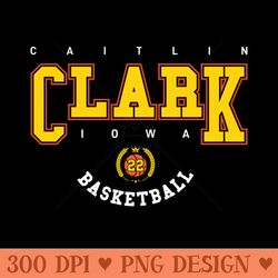 caitlin clark basketball - transparent shirt design