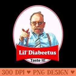 diabeetus wilford brimley - sublimation images png download