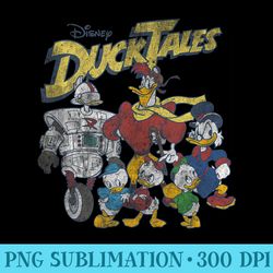 disney duck tales tank group graphic - fashionable shirt design