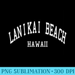 lanikai beach aloha hawaii tribe beach t - shirt print png