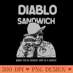 diablo sandwich smokey and the bandit - mug sublimation png