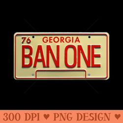 ban one smokey and the bandit - ready to print png designs