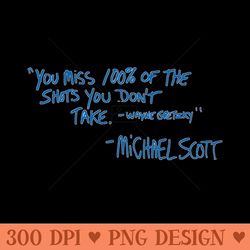 gretzky quote michael scott - png graphics download