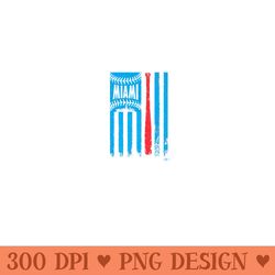 vintage miami baseball flag patriotic baseball premium - download png images