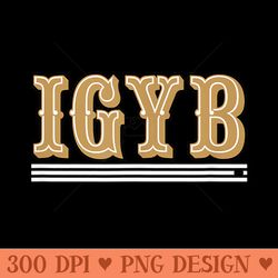 igyb - san francisco football - sublimation png designs