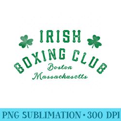 irish boxing club boston massachusetts - unique png artwork