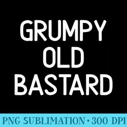 funny, grumpy old bastard, joke sarcastic family - mug sublimation png