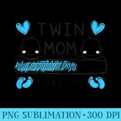 s twin mama loading mom of twin pregnancy announcement - png picture download