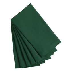 cotton buffet napkins 6 count , color:eden green