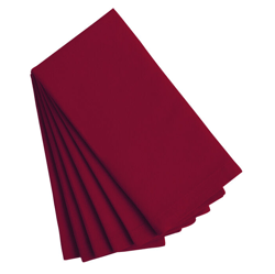 cotton buffet napkins 6 count , color: biking red