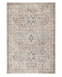 caspian traditional style area rug , color: blue