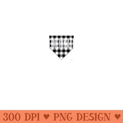 vintage cincinnati home plate plaid baseball lifestyle - png art files