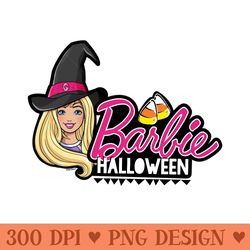 barbie - barbie halloween! sweatshirt - sublimation patterns png