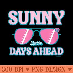 barbie - sunny days ahead sunglasses - transparent png download