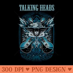 talking heads band - png art files