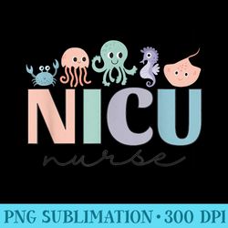 nicu ocean sea animals neonatal intensive care unit nurse - high quality png artwork