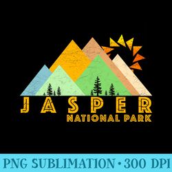 vintage jasper national park retro premium - download transparent image