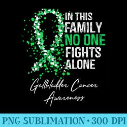 in this family no one fights alone gallbladder cancer - transparent png mockup