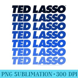 ted lasso repeating logo premium - download png graphic